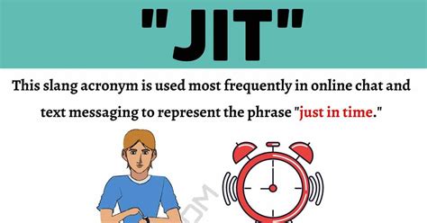 jit definition slang|Jit Meaning and Examples 